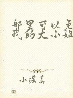 哪里可以免费看我的大小姐老婆短剧