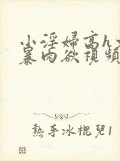 小淫妇高h文黄暴肉欲视频封面