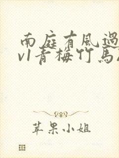 南庭有风过(1v1青梅竹马)