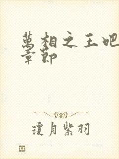 万相之王吧最新章节