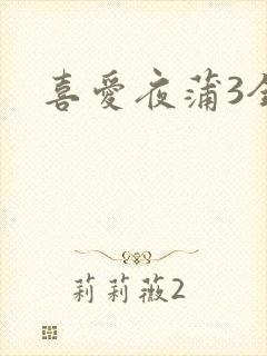 喜爱夜蒲3全集