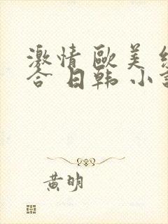 激情 欧美 综合 日韩 小说封面