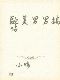 欧美男男搞基网站