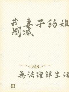 我妻子的姐姐未删减