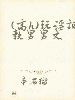 (高h)玩淫调教男男文