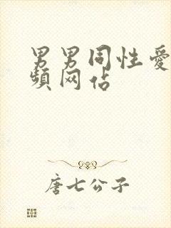 男男同性爱爱视频网站