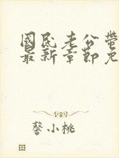 国民老公带回家最新章节免费封面