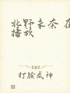 北野未奈 在线播放