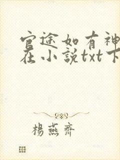 官途如有神何常在小说txt下载全集