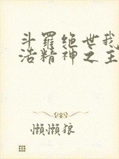 斗罗绝世我霍雨浩精神之主小说