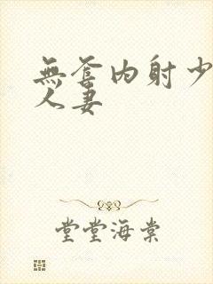 无套内射少妇 人妻