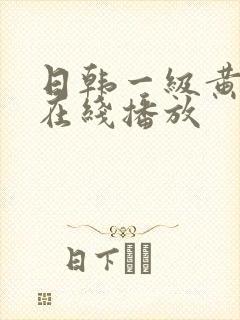 日韩一级黄色片在线播放封面