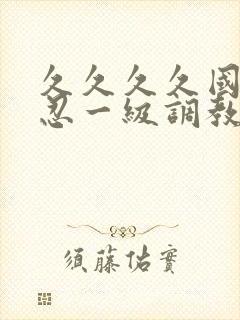 久久久久国产残忍一级调教