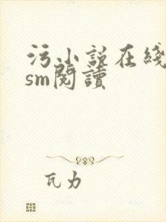 污小说在线阅读sm阅读