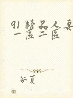 91 精品人妻一区二区