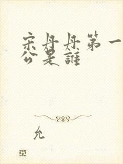 宋丹丹第一任老公是谁封面