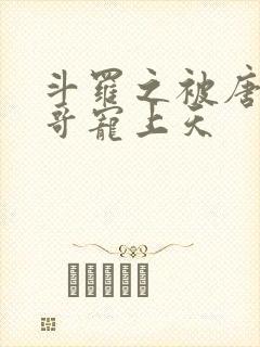 斗罗之被唐三哥哥宠上天