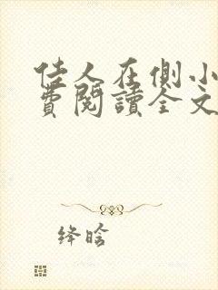 佳人在侧小说免费阅读全文无弹窗