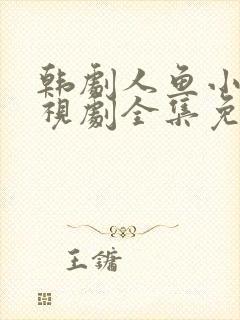 韩剧人鱼小姐电视剧全集免费观看封面