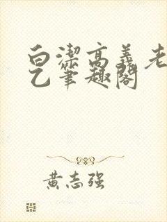 白洁高义老七王乙笔趣阁