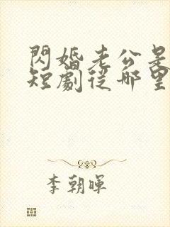 闪婚老公是总裁短剧从哪里看全片封面