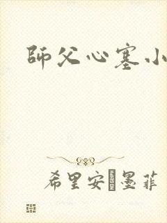师父心塞小说封面