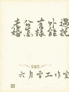 老公有外遇要离婚怎样能挽回