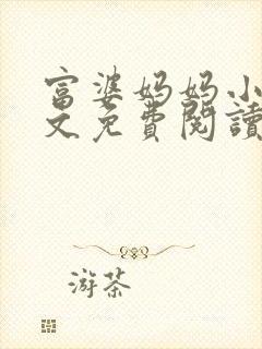 富婆妈妈小说全文免费阅读最新章节封面