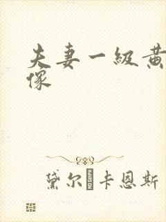 夫妻一级黄色录像