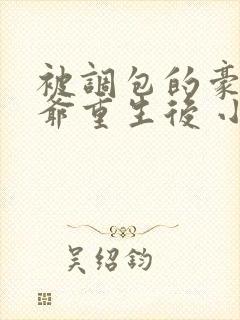 被调包的豪门少爷重生后 小说