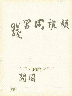 gv男同视频在线