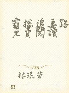 霸总追妻路漫漫免费阅读