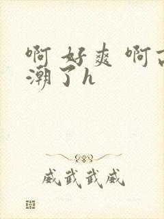 啊 好爽 啊高潮了h