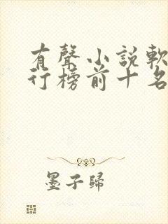 有声小说软件排行榜前十名封面