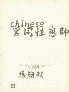 chinese男同性恋帅哥互操网站