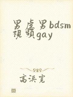 男虐男bdsm视频gay封面