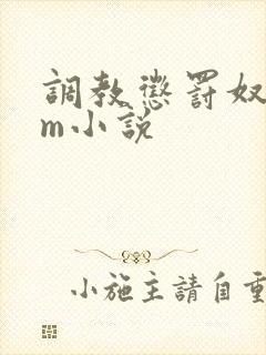 调教惩罚奴隶sm小说