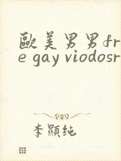 欧美男男free gay viodosroom