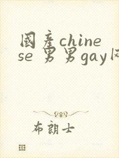 国产chinese 男男gay网站