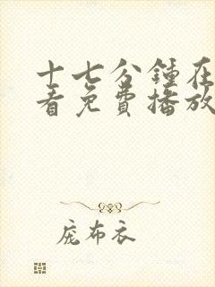 十七分钟在线观看免费播放电视剧