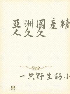 亚洲国产精品成人久久