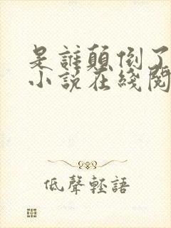 是谁颠倒了攻受小说在线阅读