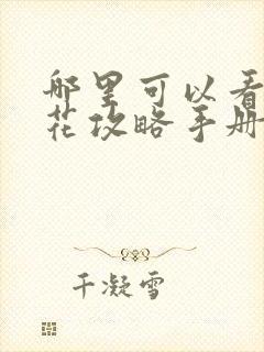 哪里可以看黑莲花攻略手册漫画