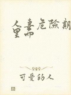 人妻危险期别谢里面