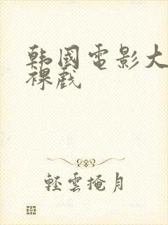 韩国电影大尺度裸戏封面