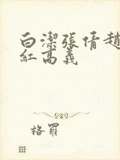 白洁张倩赵敏美红高义封面