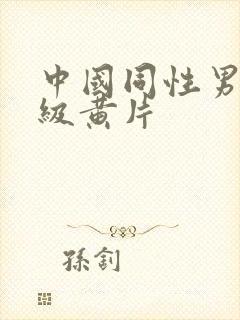 中国同性男男一级黄片封面