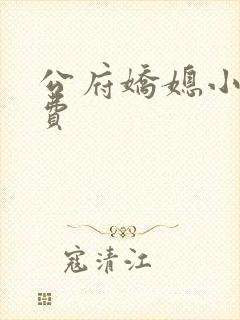 公府娇媳小说免费