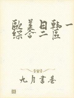 欧美日韩一成人综合二区