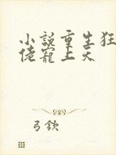 小说重生狂妻大佬宠上天